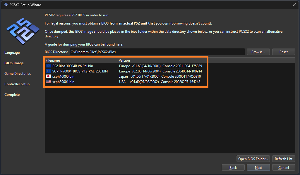 pcsx2bios usa
